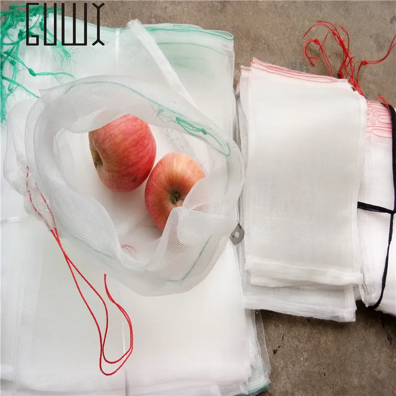 10 шт. белая Сетчатая Сумка садовая сетка для защиты от насекомых сумка переноски