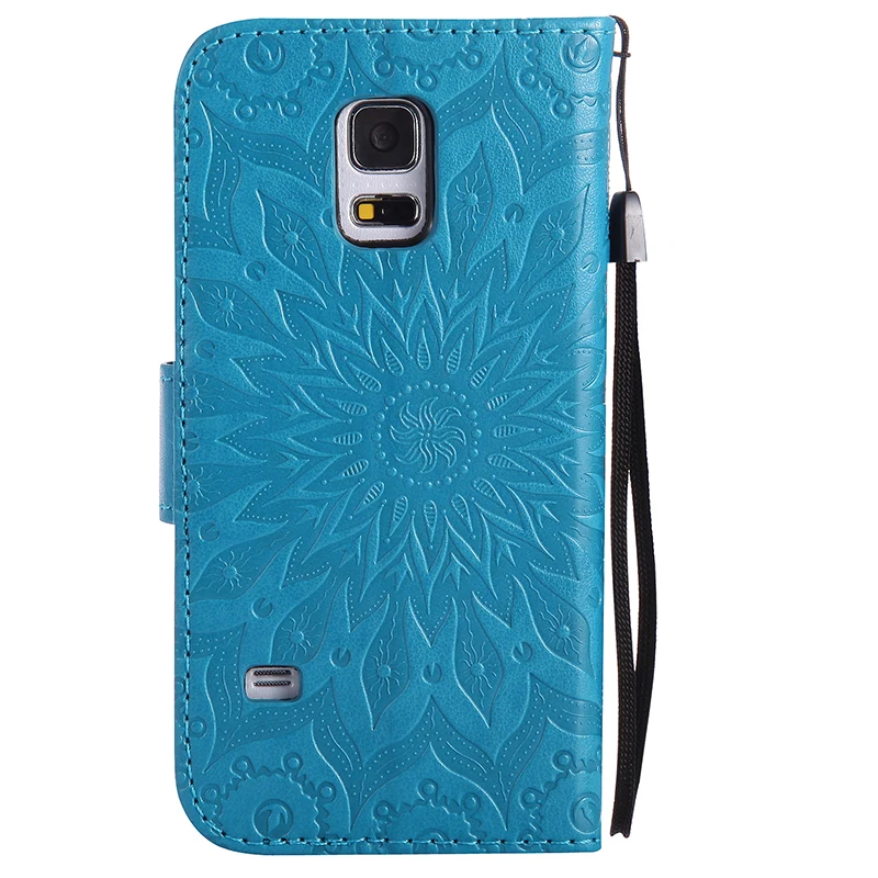 Coque Стенд Wallet Обложка для Samsung Galaxy S5 Mini s5mini g800 Флип кожаный чехол телефона