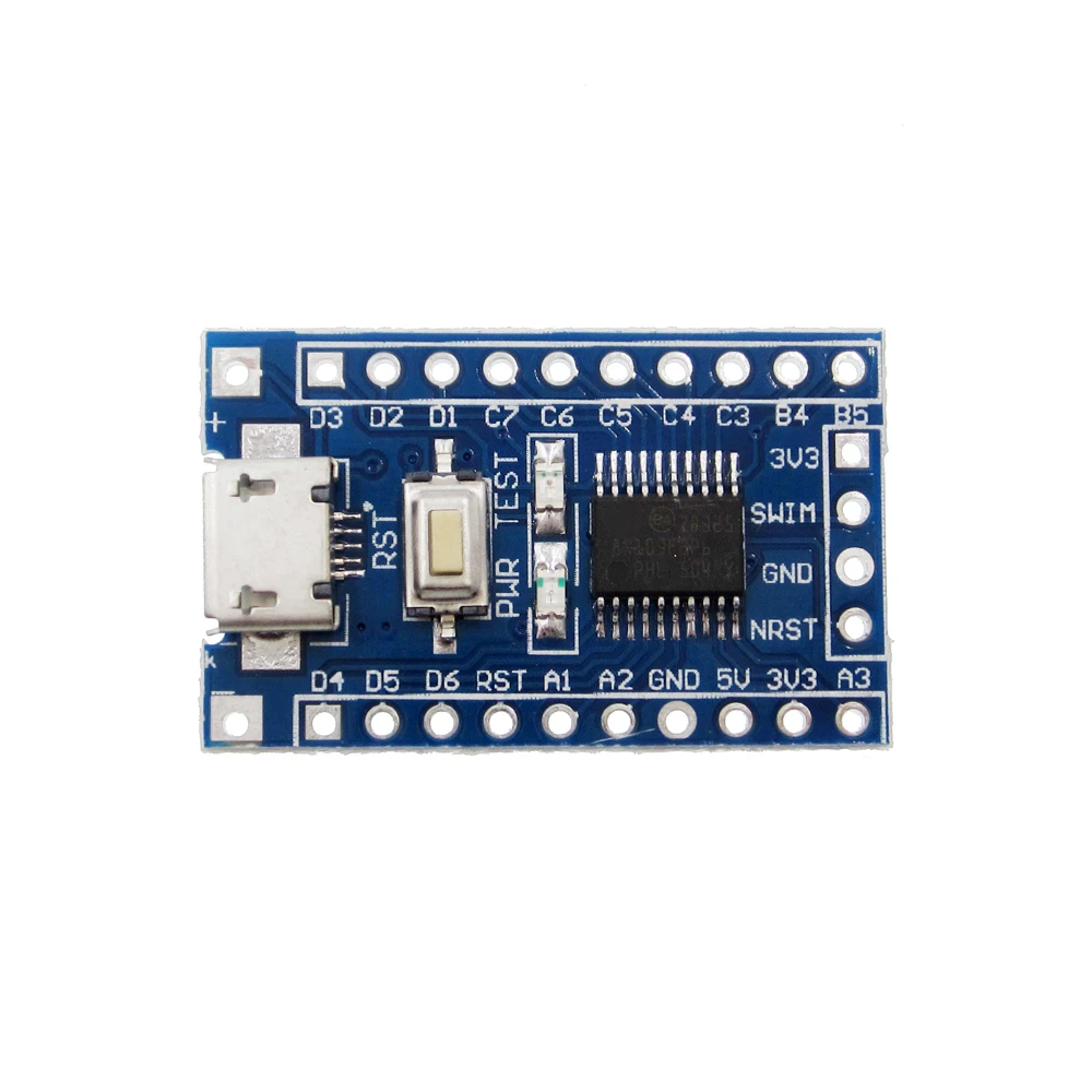 Макетная плата ARM STM8, минимальная системная плата STM8S103F3P6, модуль