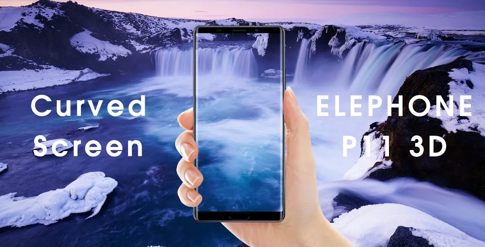 Elephone P11 3D смартфон Helio X25 Deca Core, 6,0 дюймов, Android 8,0, 4 Гб ОЗУ, 64 Гб ПЗУ, 16 МП, отпечаток пальца, мобильный телефон