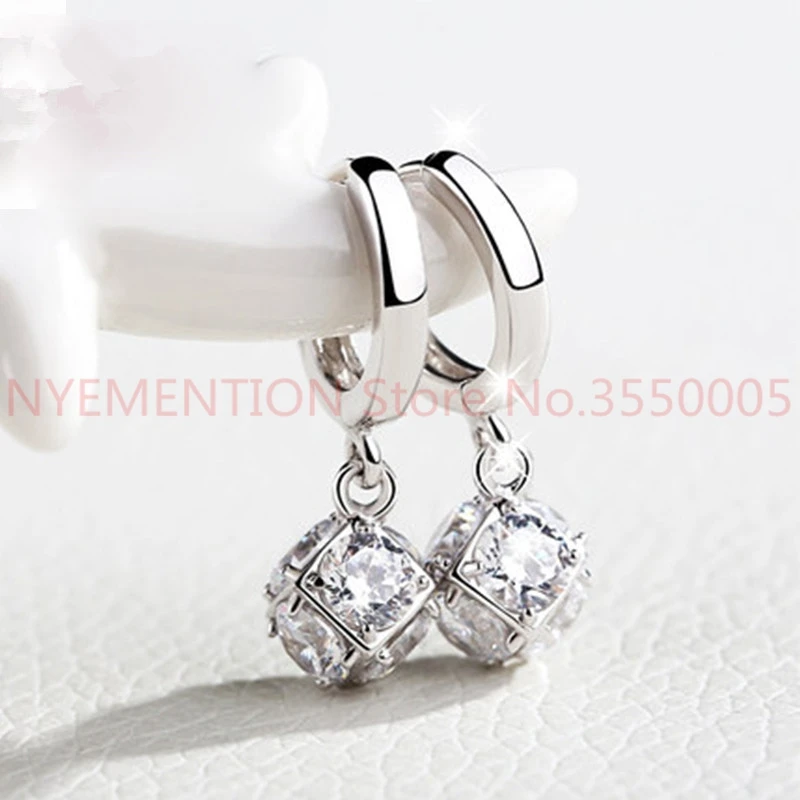 Модные серьги капли белого/золотистого цвета для женщин длинные висячие с