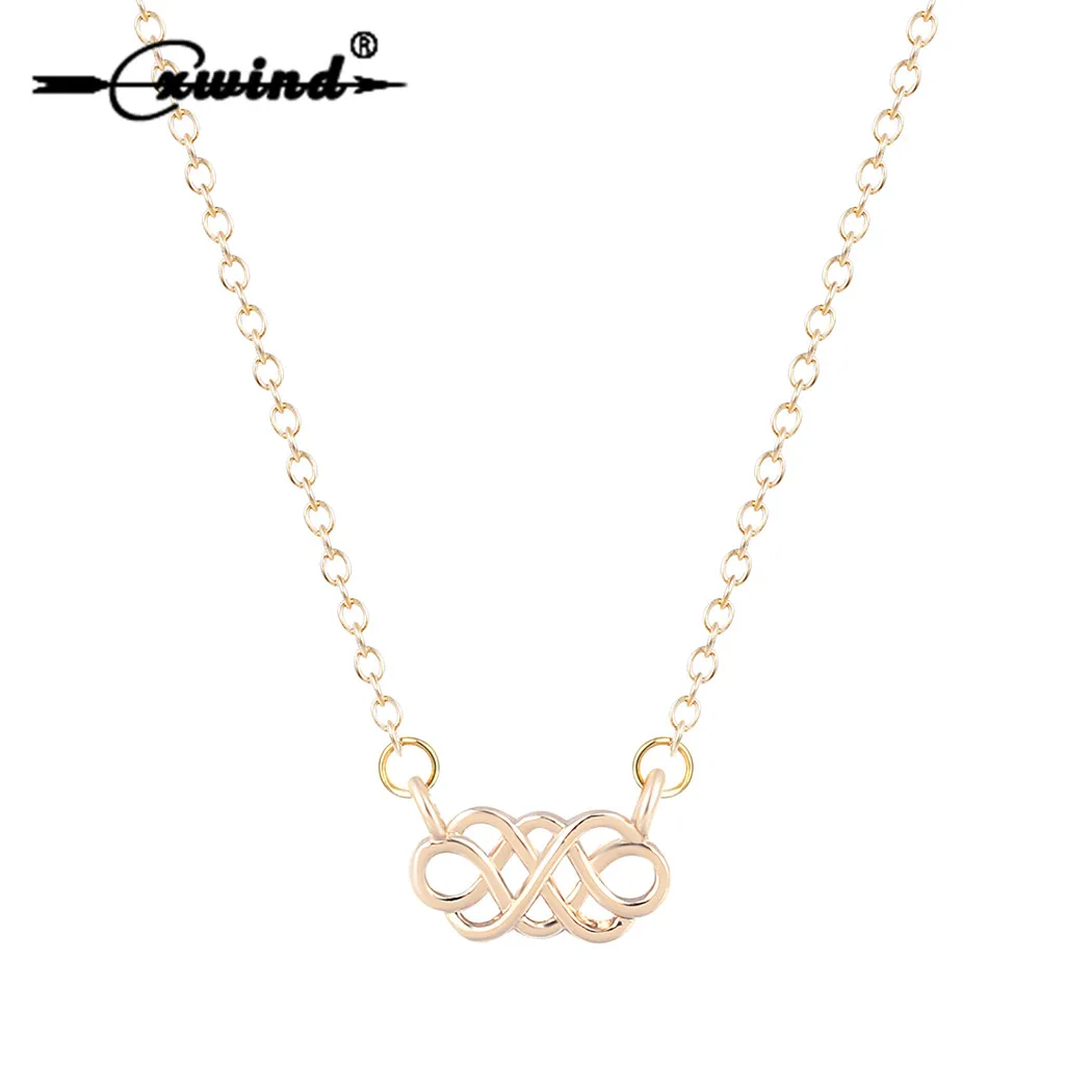 Cxwind китайское традиционное ожерелье на удачу с узлом кулоном-крестом модное