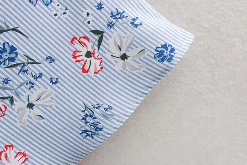 H. SA милые цветочные блузки и топы женские летние рубашки с коротким рукавом