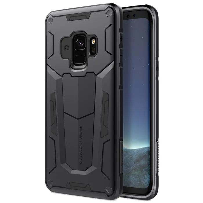 Черный Для samsung Galaxy S9 S9 Plus чехол s NILLKIN Defender сверхмощный защитный чехол для samsung Galaxy S9 S9+ чехол для телефона - Цвет: Черный