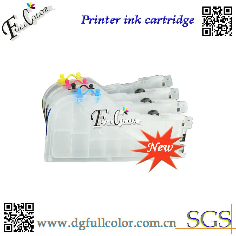 

LC123 LC125 LC127 перезаправляемый чернильный картридж для принтера brother DCP-J4110DW, MFC-J4410DW, MFC-J4510DW, MFC-J4610DW, MFC-J4710DW