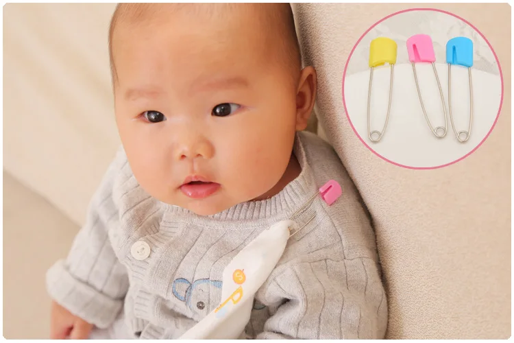 10 шт. безопасные зажимы для детских подгузников|Ювелирная фурнитура и