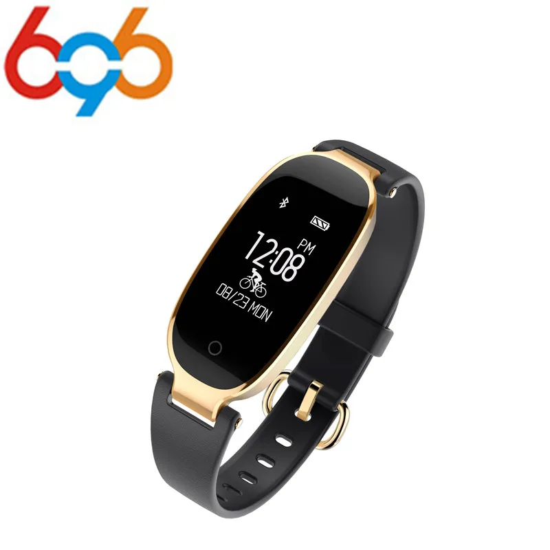 696 S3 девушка Для женщин мода Smart Сердечного ритма Шагомер монитор браслет Smartband