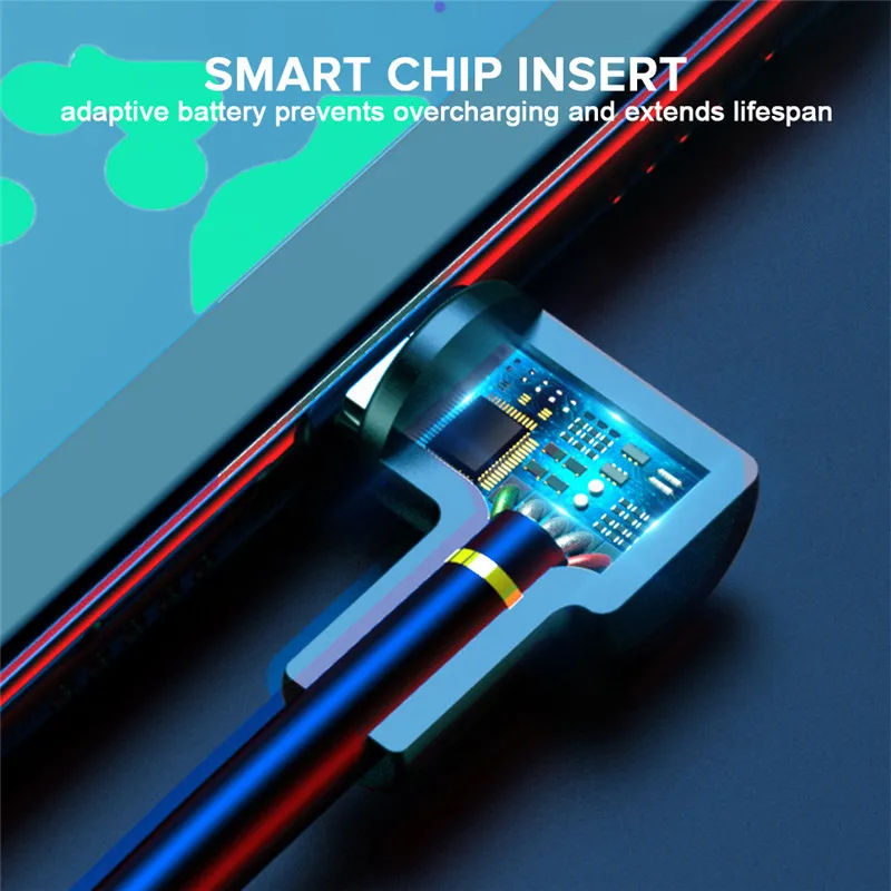 ROCK usb type C кабель 5A быстрое зарядное устройство 90 градусов c для передачи данных