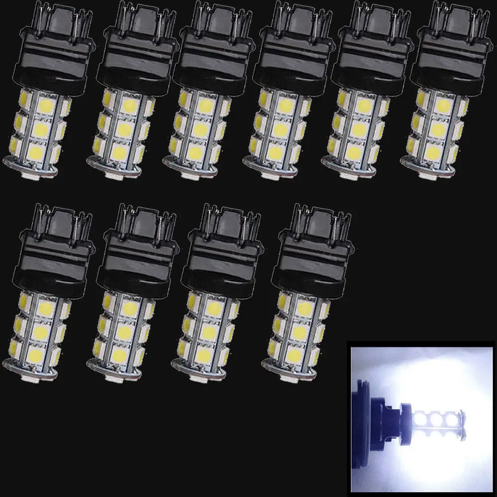 EE support 10X 3157 18 SMD 18SMD 5050 Светодиодная лампа для заднего тормоза поворота и хода