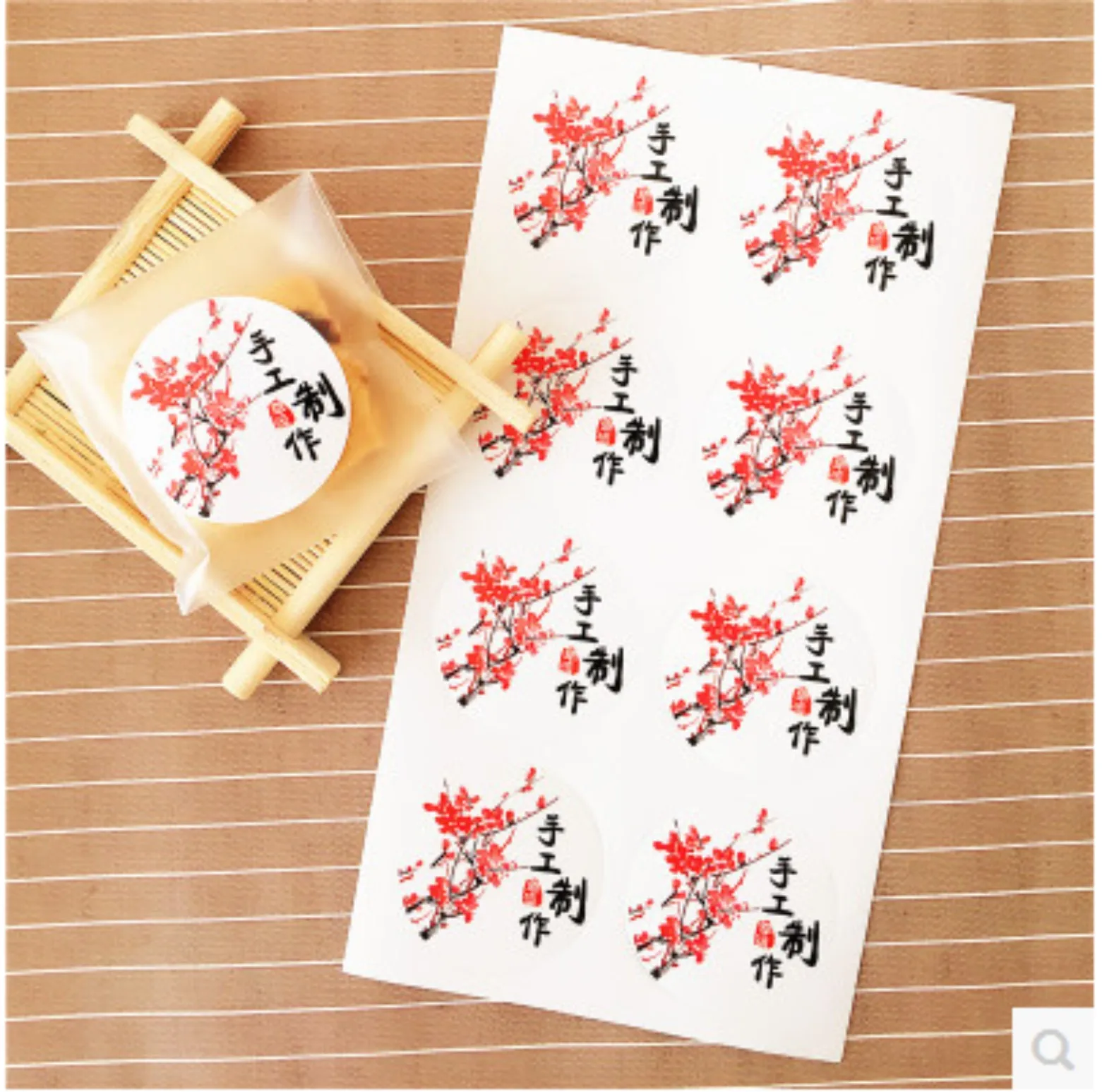 Наклейки Слива ручной работы 80 шт. | Дом и сад