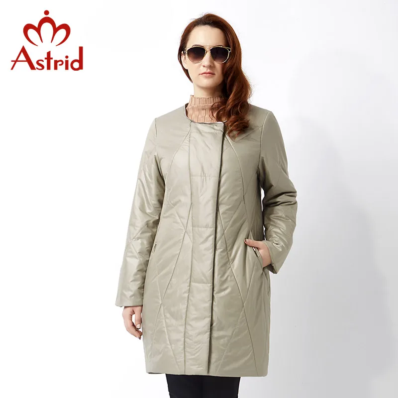 Astrid 2019 Новинки пальто для женщин Весной Куртка Повседневная Мода Женщины