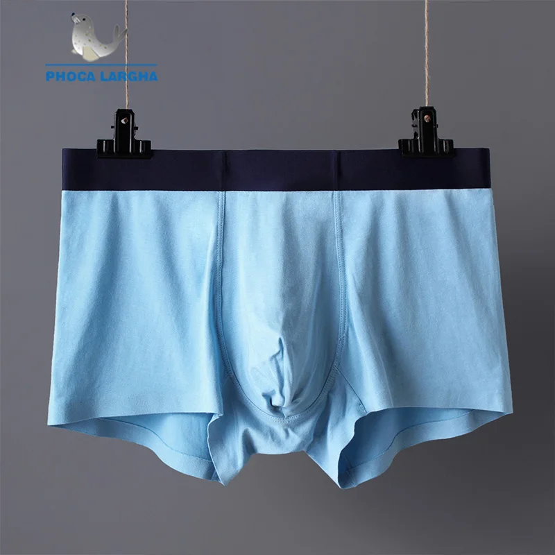 Мужское нижнее белье боксеры Брендовые мужские сексуальные мягкие трусы шорты