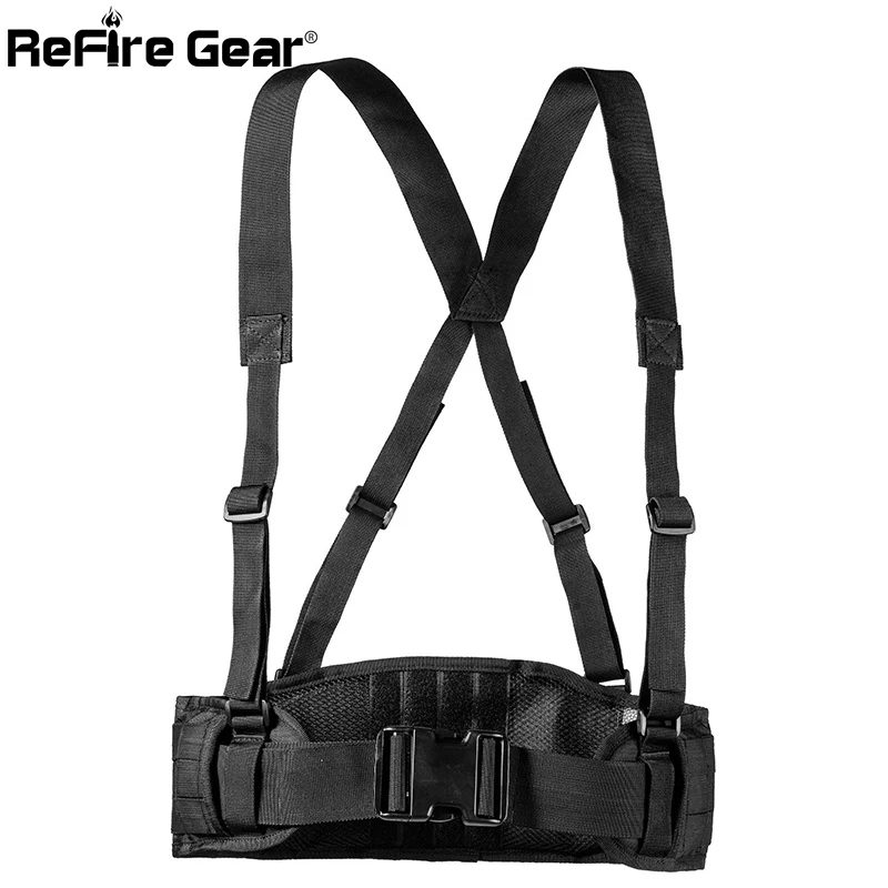 ReFire Gear Molle армейский боевой тактический пояс для мужчин SWAT Soldiers камуфляж военный