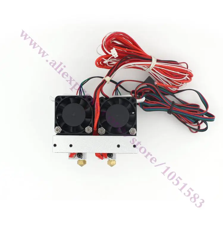 Обновление MK10 экструдер с двойной головкой полный набор для репликатора 2 /2X Prusa i3