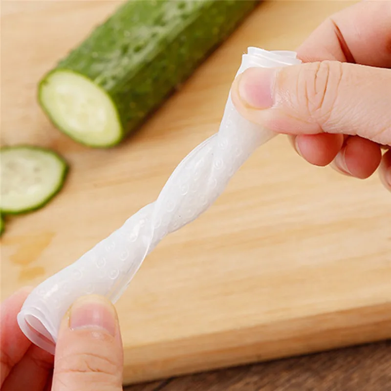 Прозрачная силиконовая герметичная пластиковая пленка пищевая для сохранения