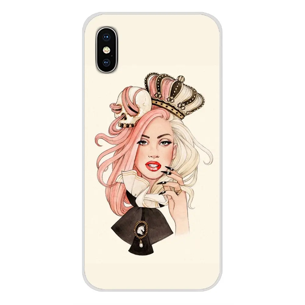 LADY GAGA музыкальные аксессуары чехлы для телефонов Xiaomi Redmi 4A S2 Note 3 3S 4 4X 5 Plus 6 7 6A Pro