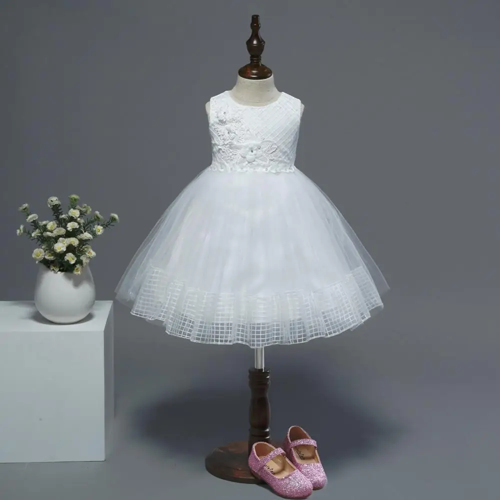 Лидер продаж Летнее Детское платье принцессы разноцветное кружевное для девочек