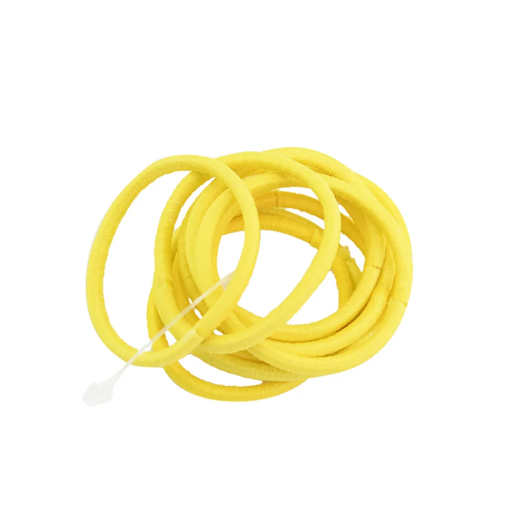 12 цветов для девочек высокая эластичность толстое рулонное полотенце веревка