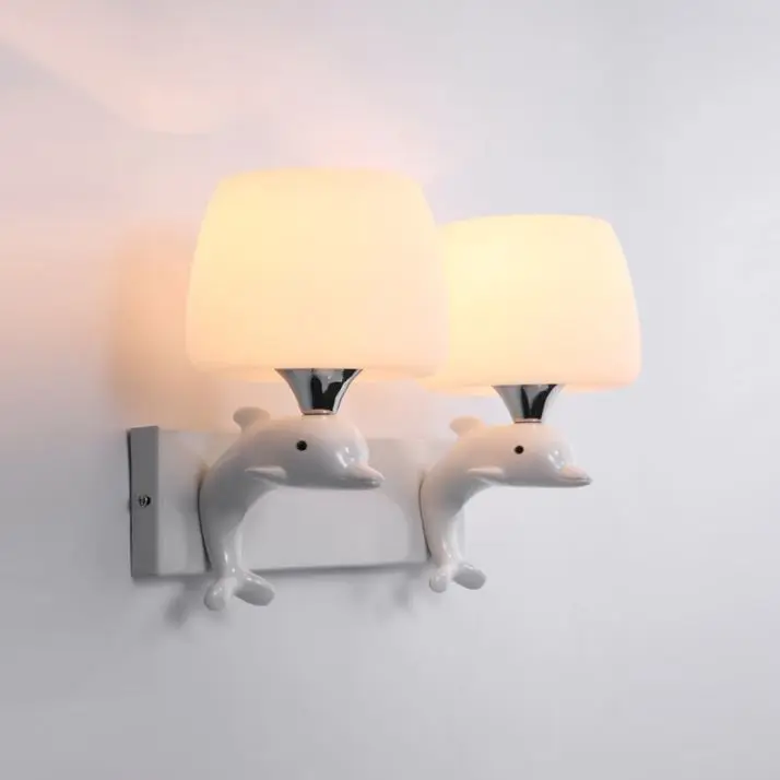 Детская настенная лампа для девочек и мальчиков прикроватная спальни гостиной