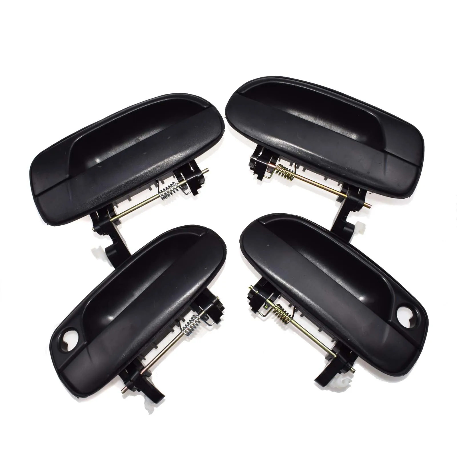 4 Pcs a set WOLFIGO Передняя Задняя Левая Правая наружная дверная ручка 265025000 2660-25000 83650-25000 8366025000 подходит для hyundai Accent 2000-2006 - Цвет: 4 Pcs a set