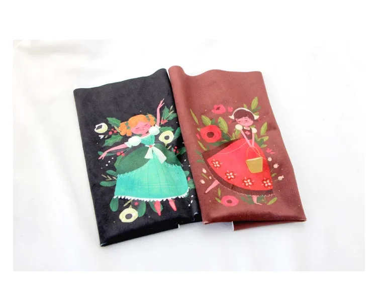 Ткань плюшевая с мультяшным анимационным принтом 42*60 см | Дом и сад