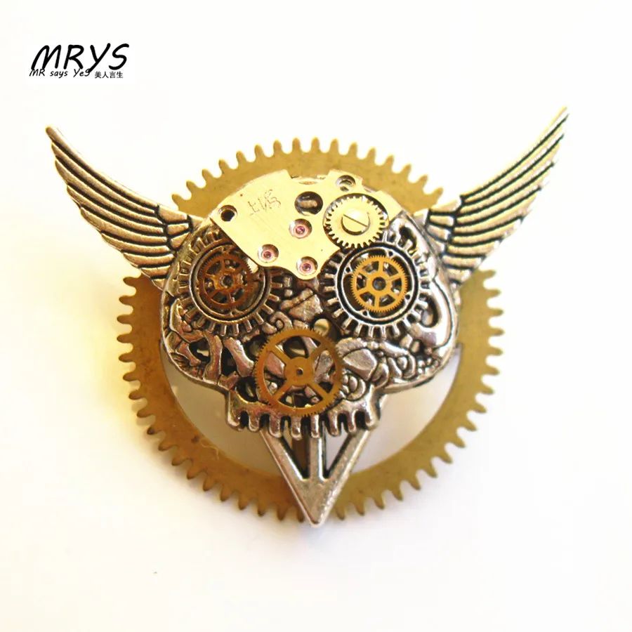 Мужская/Женская/Мужская брошь в стиле стимпанк/Готика|pin man|brooch pins menbrooch |