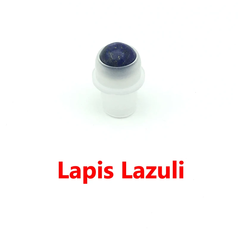 Lapis Lazuli 5 шт. натуральный драгоценный камень ролик для 5 мл 10 мл толстые эфирные масла духи текст ролл на стеклянные бутылки - Цвет: Lapis Lazuli