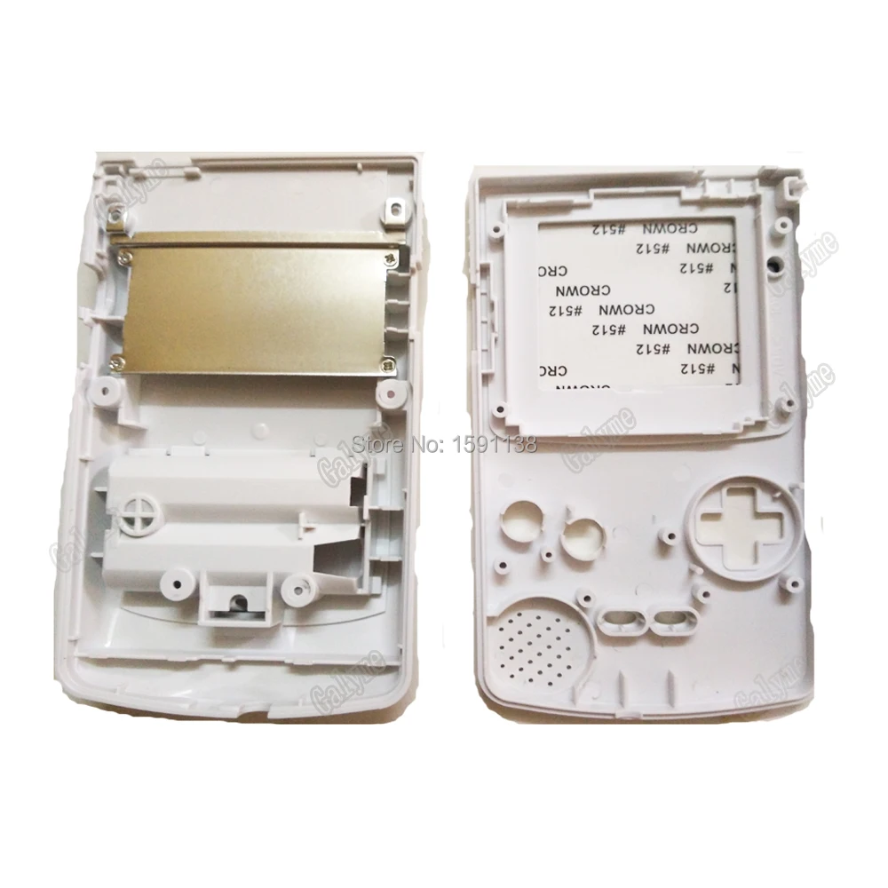 Абсолютно Новый чехол белого цвета подходит для GBO DMG GameboyColor Shell Boy Housing w черный