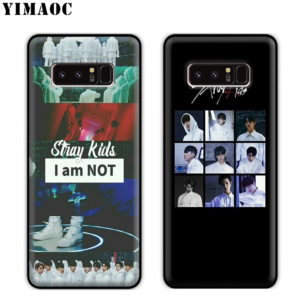 YIMAOC бродячий детский K Pop Мягкий силиконовый чехол для samsung Galaxy Note 10 Plus 9 8 A9 A8 A6 2018 A5