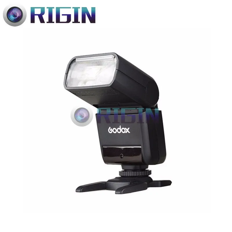 Godox Мини Вспышка Bulit-in 2,4G Беспроводная X система ttl TT350S высокая скорость 1/8000 s GN36+ s-тип кронштейн+ софтбокс комплект для Sony