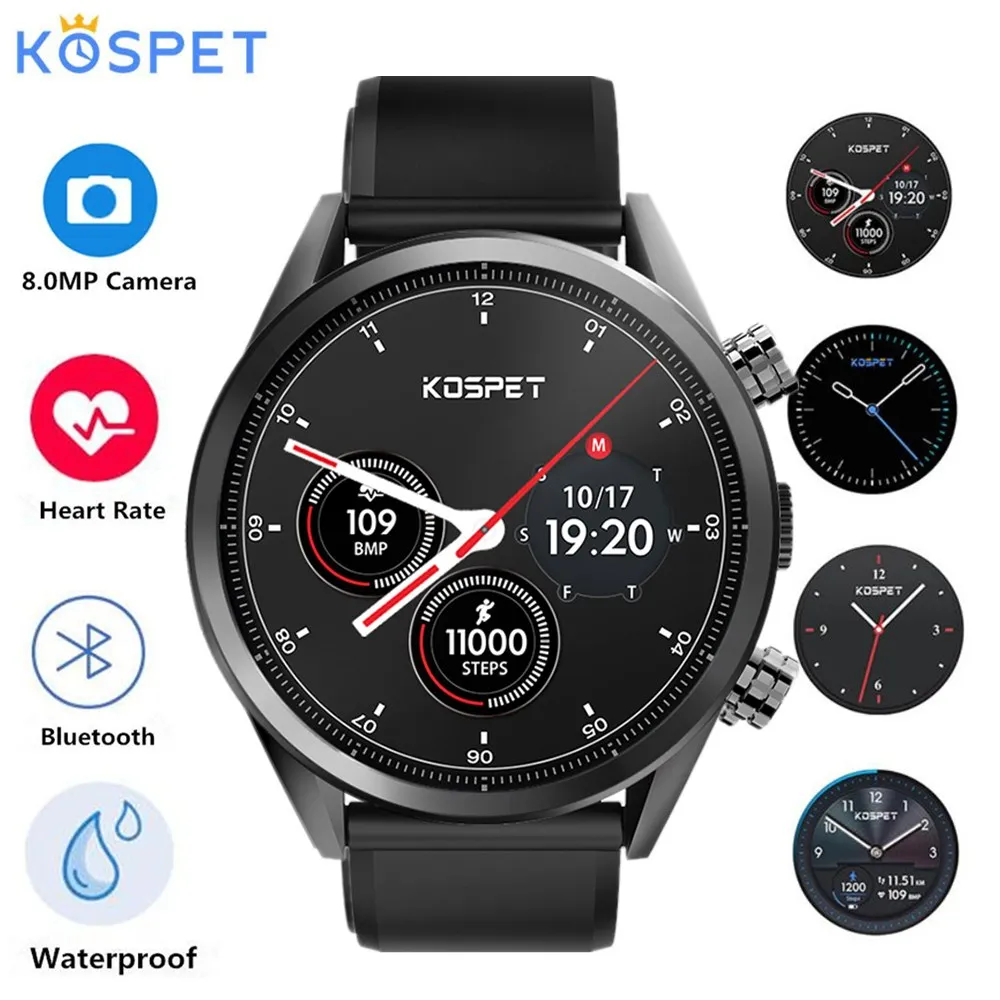 Kospet Hope Lite 4G Смарт-часы телефон 1 39 дюймов Android 7 MTK6739 четырехъядерный 25 ГГц Гб 16