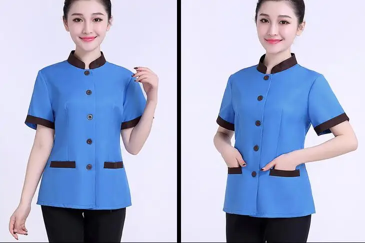 Рабочий для официанта ресторана ткани с изображением персонажей куртка и брюки |