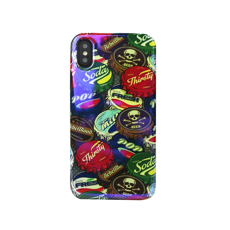 Applicable iPhone Xs Max Blu-ray mobile phone shell creative street brand XS / XR /7/8plus all-inclusive cas | Мобильные телефоны и