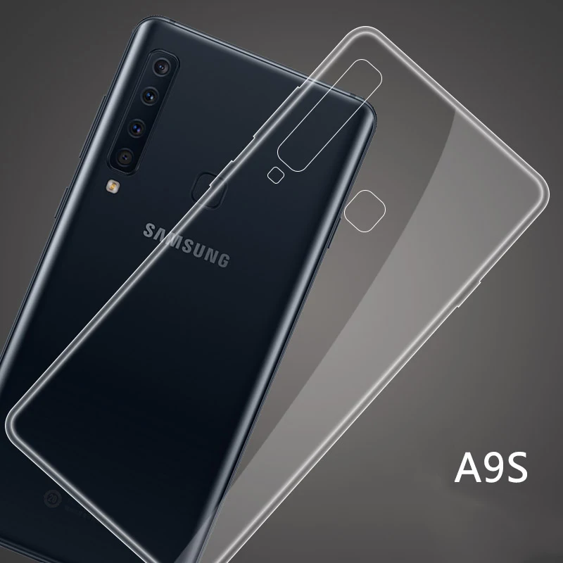 Мягкий прозрачный корпус ТПУ для samsung Galaxy A6S A9S ясно силиконовые Full Cover A6 S G6200 A9200
