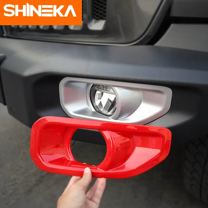 SHINEKA хромированный Стайлинг для Jeep Wrangler JL 2018 + ABS автомобильный передний