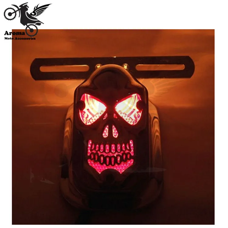 Задний фонарь chrome moto rcycle для Harley Davidson cruiser blinker ghost rbike |