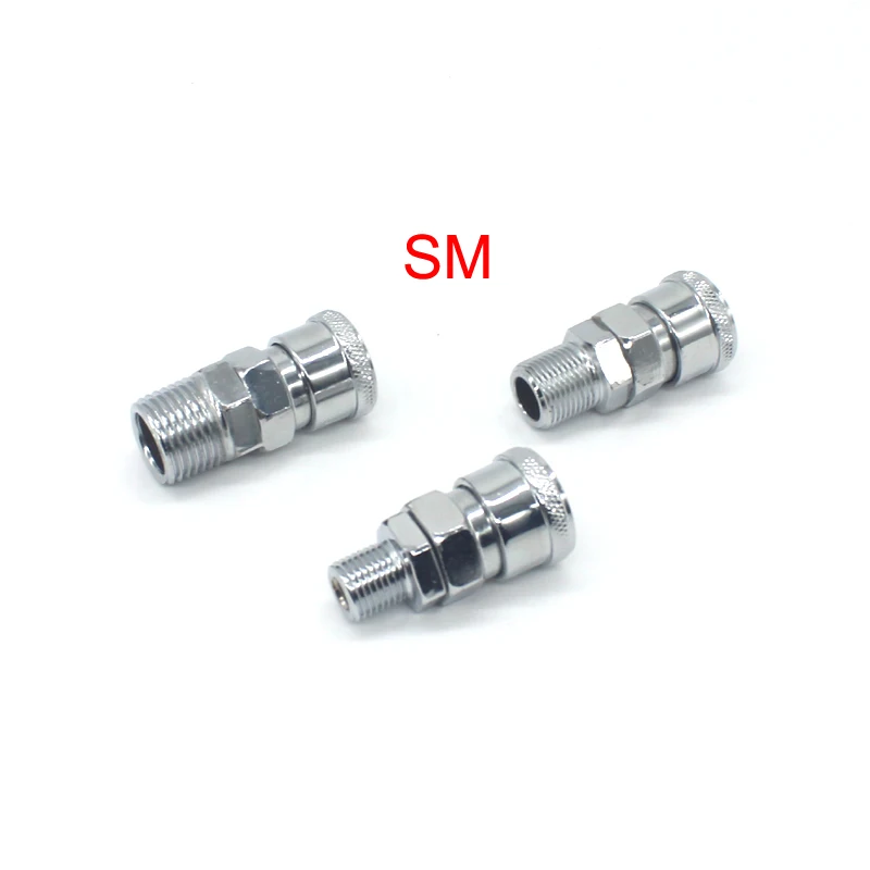 SM PP20 SP20 PF20 SF20 PH20 SH20 PM20 SM20 пневматический тип C фитинг Быстрый разъем муфта высокого давления работа на воздушный компрессор - Цвет: SM
