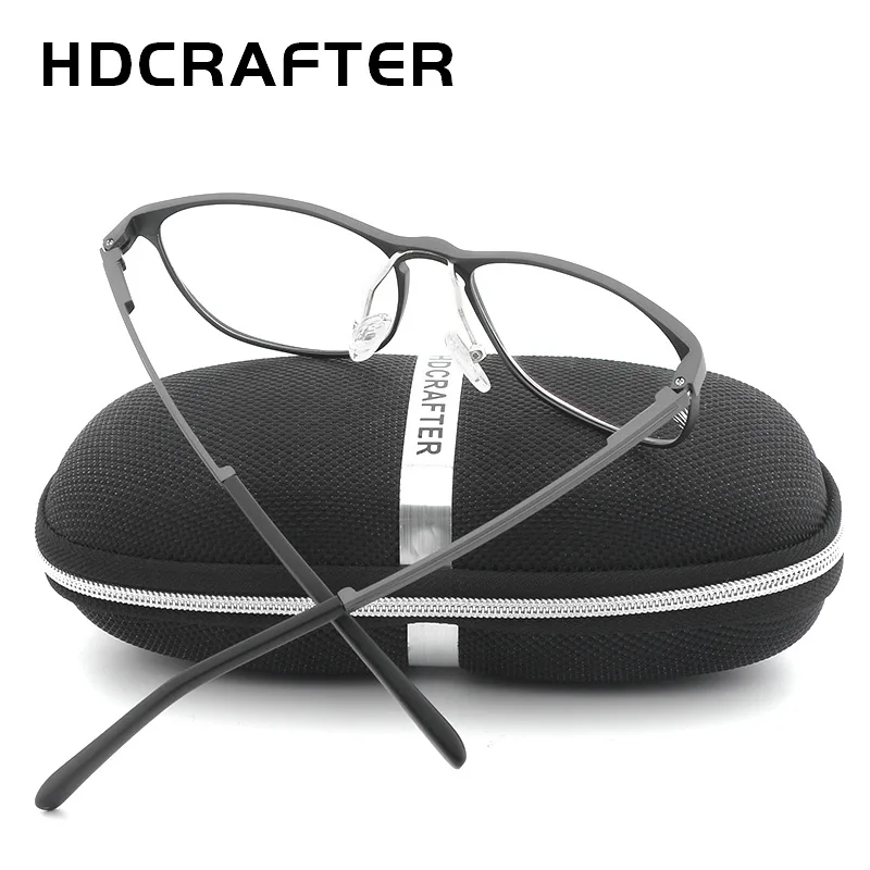 Оправа для очков HDCRAFTER мужчин и женщин оптическая в алюминиево магниевой оправе