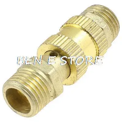 Бронзовый тон запасные части 1/4 &quotрезьбовой клапан для воздушного компрессора |