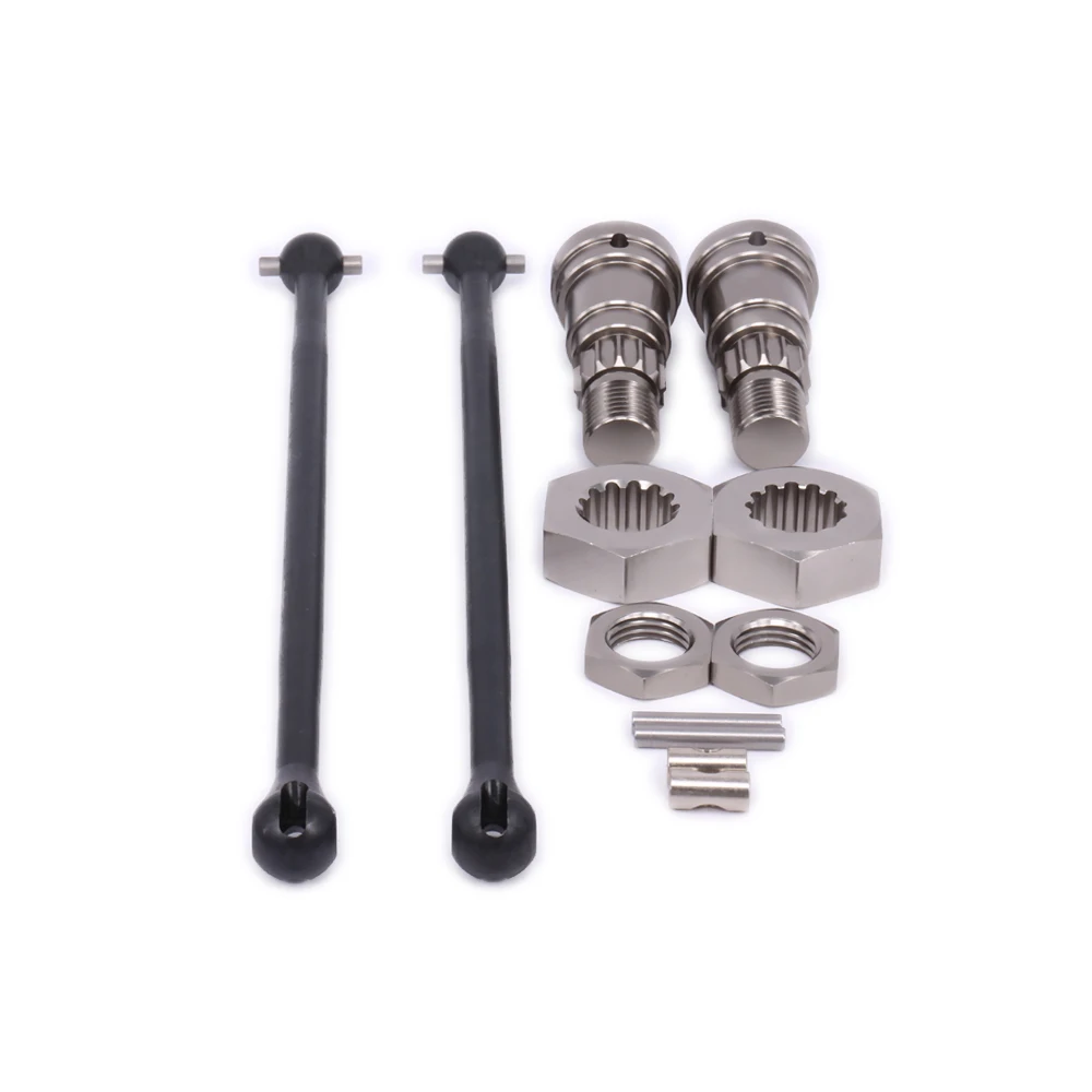 Универсальный приводной вал 1 комплект передний/задний Железный с шестигранной