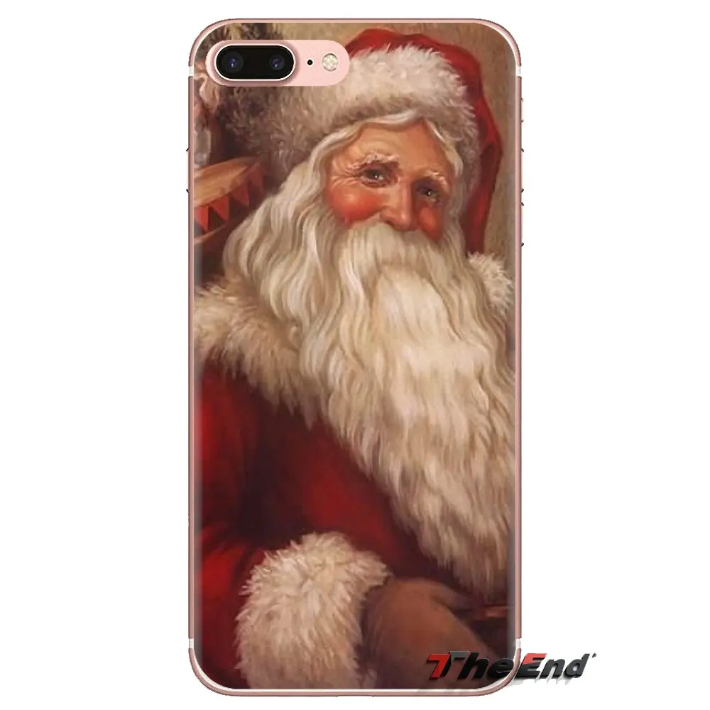 Merry Christmas Santa Claus Snowman Silicone Phone Case Cover For Huawei Mate Honor 4C 5C 5X 6X 7 7A 7C 8 9 10 8C 8X 20 Lite Pro |