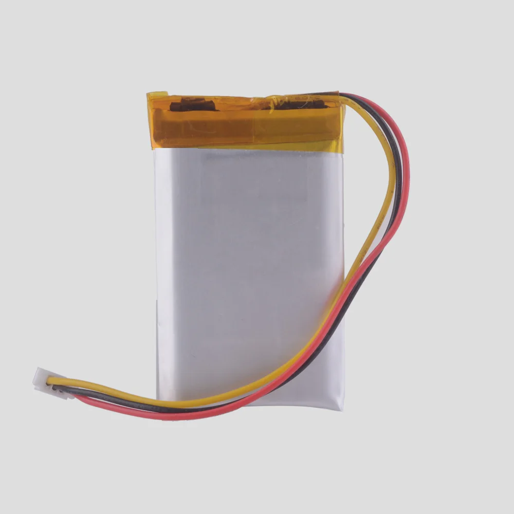 Перезаряжаемый литий-ионный полимерный аккумулятор JST1.0mm 3pin 602540 3 7 V 2.2wh 600mAh для