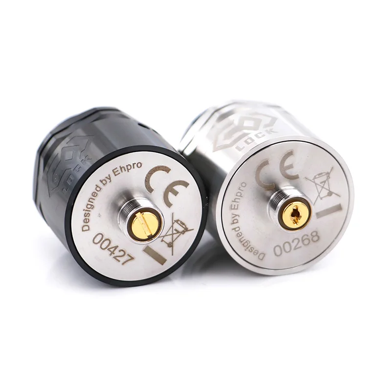 Ehpro Блокировка без сборки RDA нержавеющая сталь 24 мм атомайзер rda пресс стиль