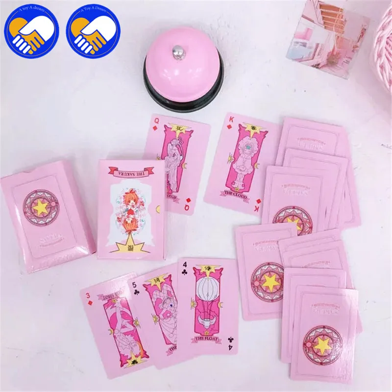 Оптовая продажа 10 пакетов Cardcaptor Сакура 54 шт. покер карты Captor Sakura Mahou Клоу аниме