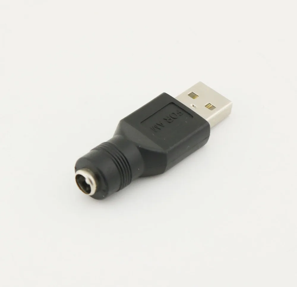 1 шт. USB 2 0 A папа к 5 мм x мама в постоянного тока адаптер соединитель|Компьютерные