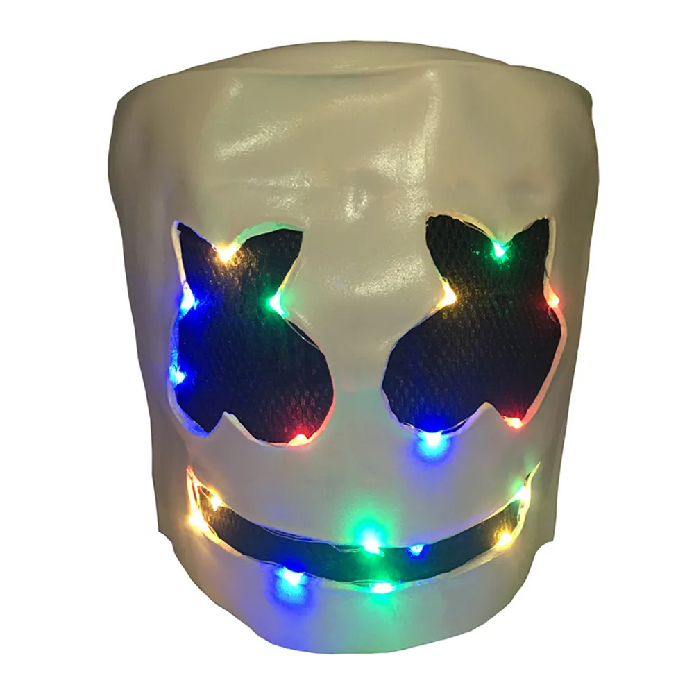 DJ Marshmello шлем полного Косплэй Хэллоуина музыкальный фестиваль вечеринок со