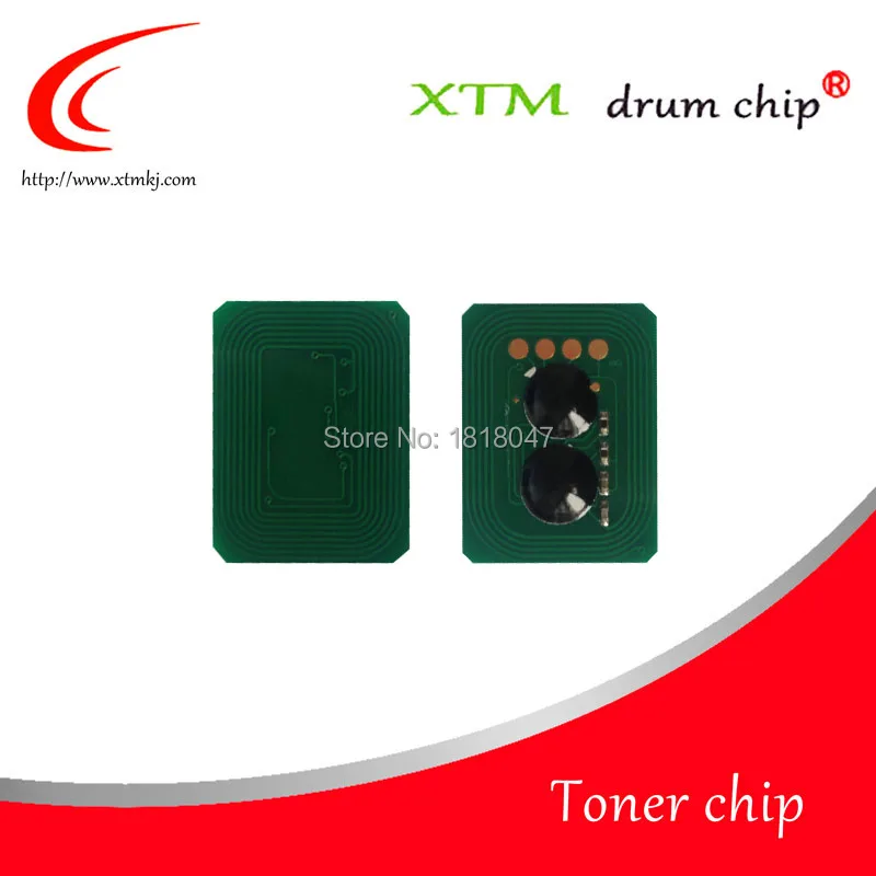 Совместимо с okidata для чипа картриджа тонером OKI C9655 43837136 43837135 43837134 43837133 сброс