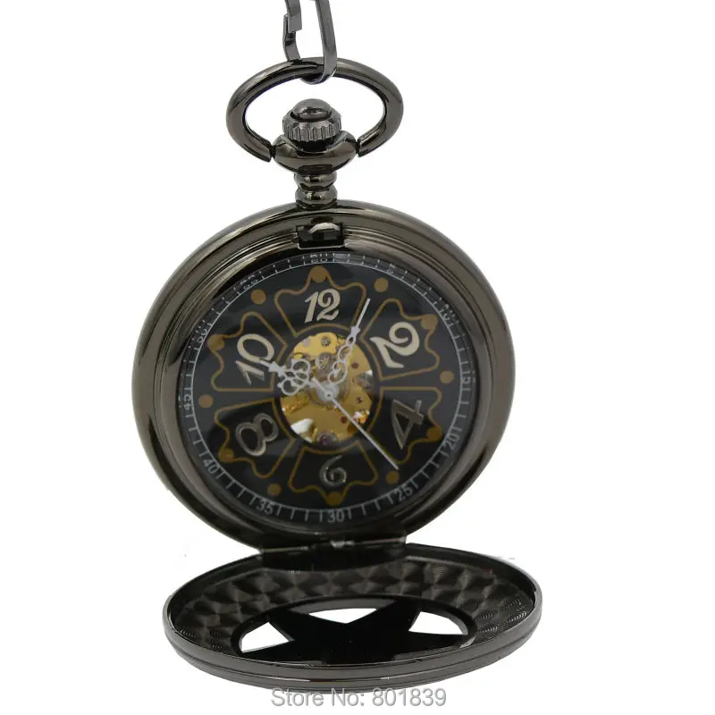 Новые винтажные мужские механические карманные часы-брелок в стиле