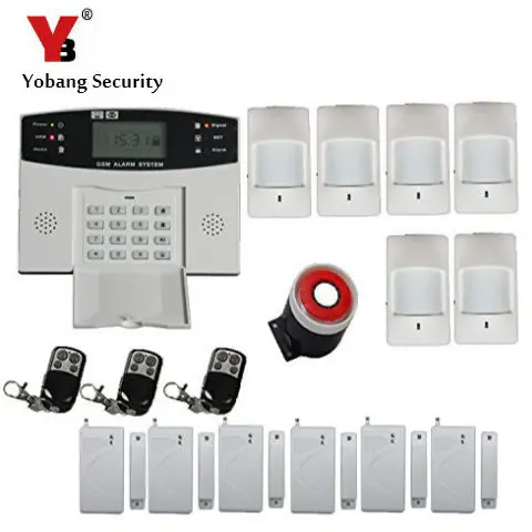 YoBang безопасность Русский Французский Испанский Prmpot LCD клавиатура домашний