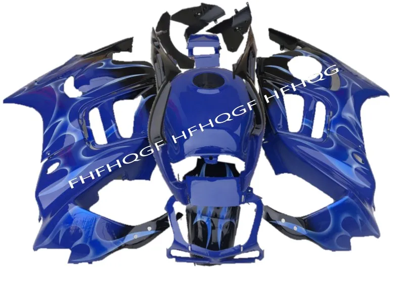 

L36-Plastic fairings set for HONDA CBR 600 F3 1995 1996 cbr600 95 96 fairing kit blue